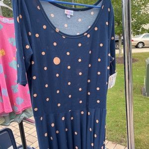 New Polka Dot Dress Size 2XL